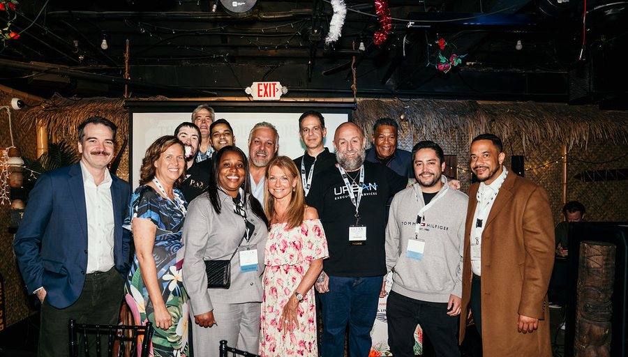 CLTA members at an association networking event